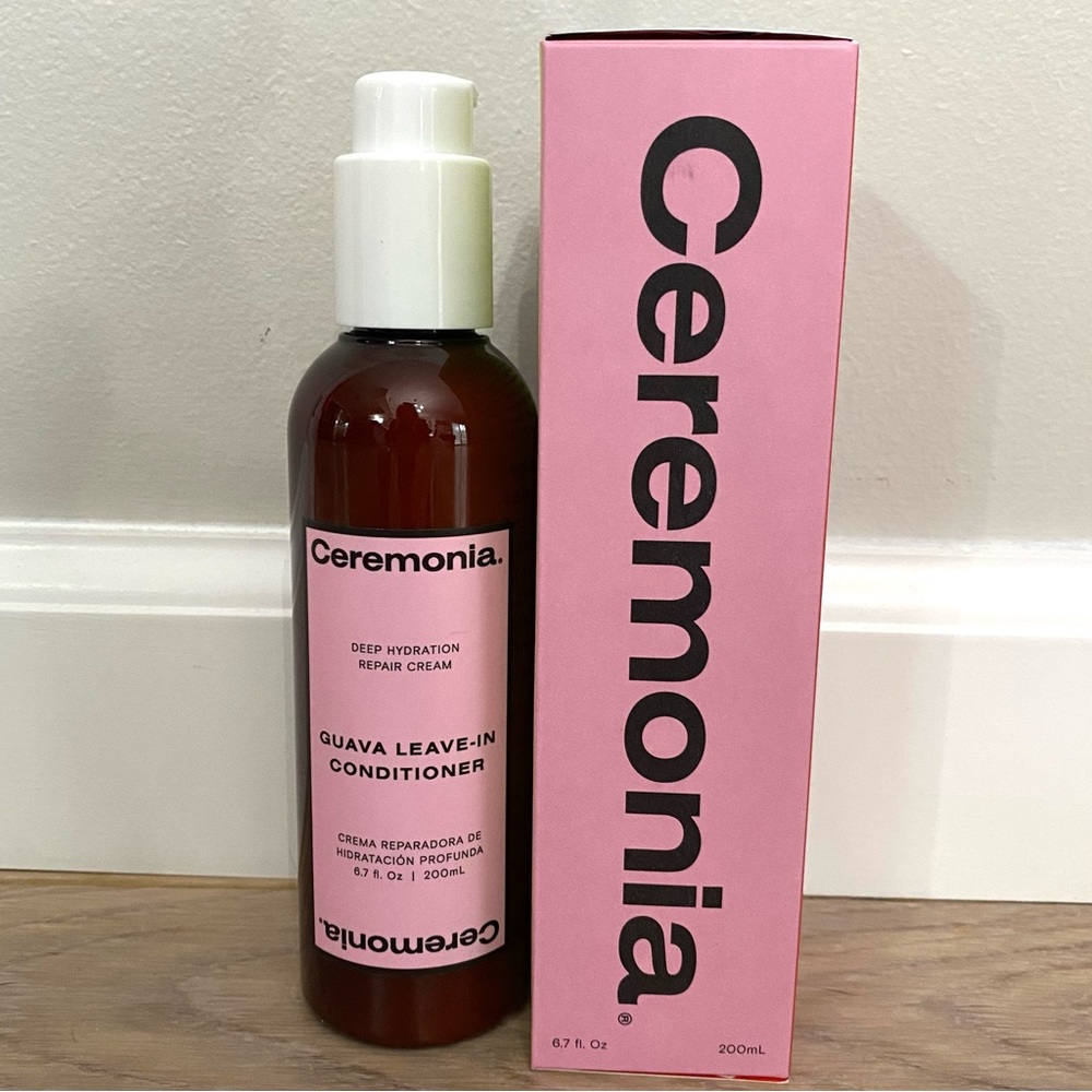 Ceremonia Deep Hydration Repair Cream Guava Leave-in Conditioner New